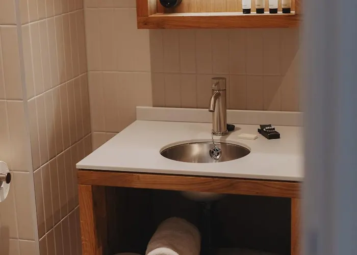 Szálloda Man Met Bril Koffie