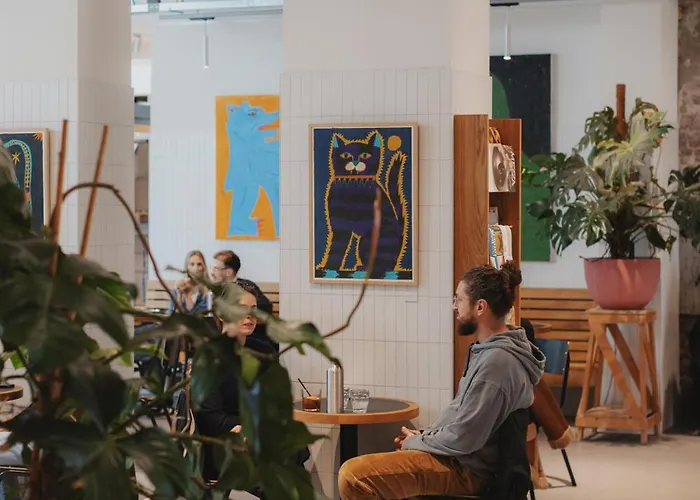 Man Met Bril Koffie Szálloda *